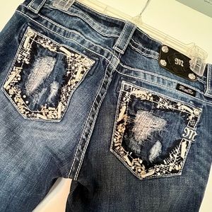 Miss Me signature boot cut jeans